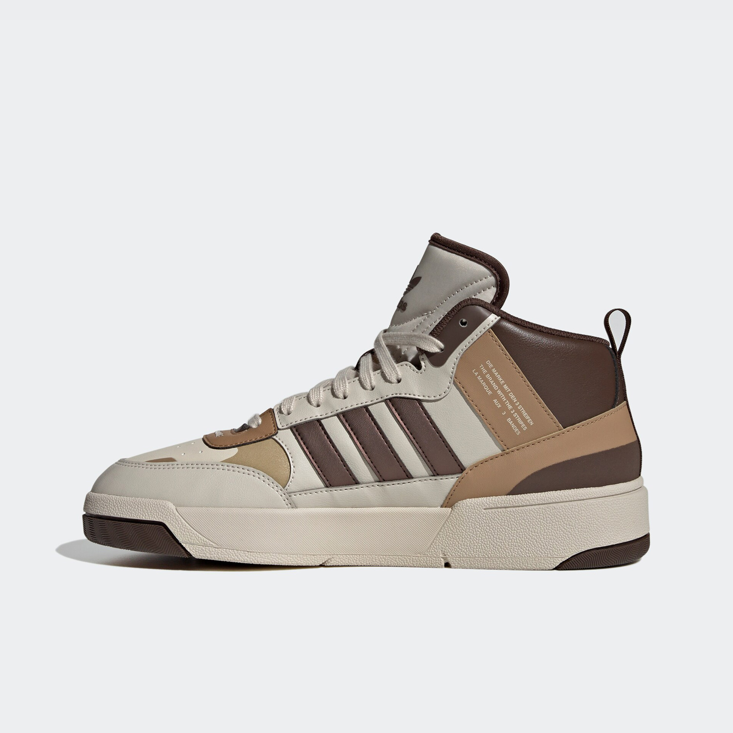 Adidas/阿迪达斯正品三叶草男女同款高帮休闲运动板鞋ID4093 - 图2