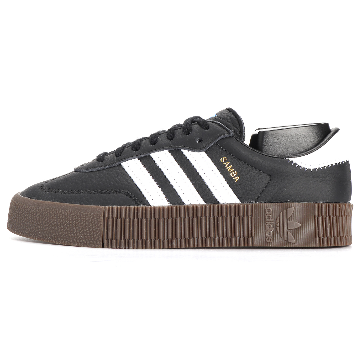 Adidas/阿迪达斯正品2019 SAMBAROSE W 女子厚底松糕休闲鞋B28156 - 图3