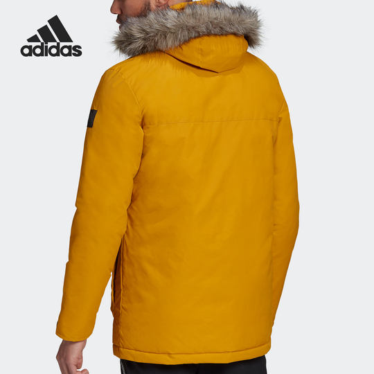 
Adidas/Adidas authentic men's winter warm casual hooded sports warm cotton jacket GK3551