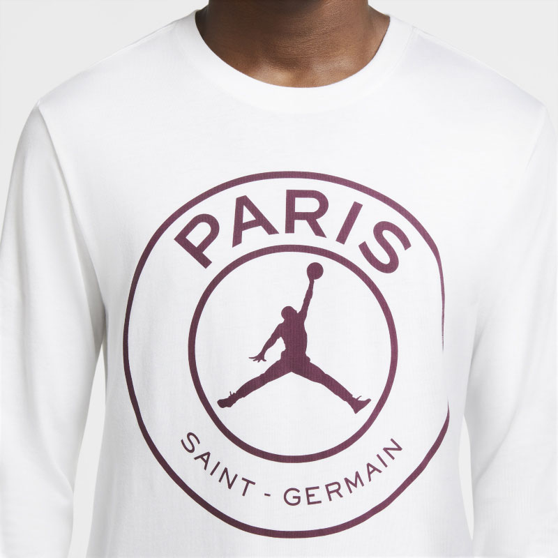 Nike/耐克正品休闲Jordan男子时尚潮流运动长袖T恤CK9782-100 - 图2