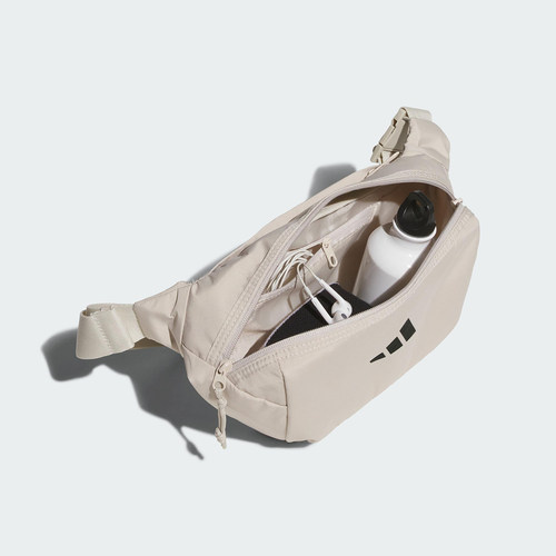 Adidas/阿迪达斯正品2025新款男女运动经典便携可调节腰包KF0141 - 图2