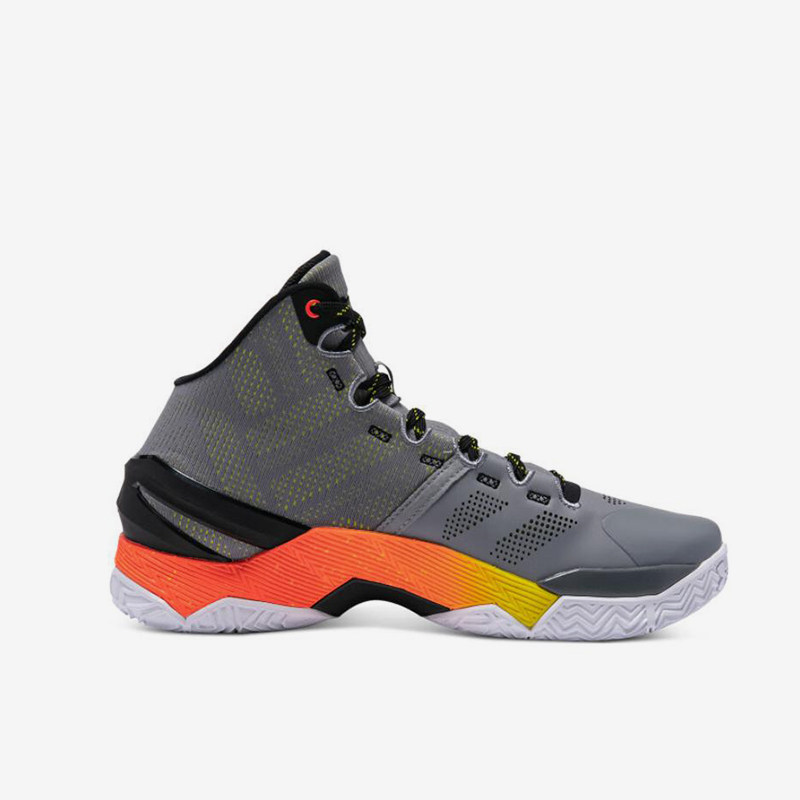 UA/安德玛正品运动男士系带防滑耐磨潮流透气篮球鞋3026052-100 - 图1