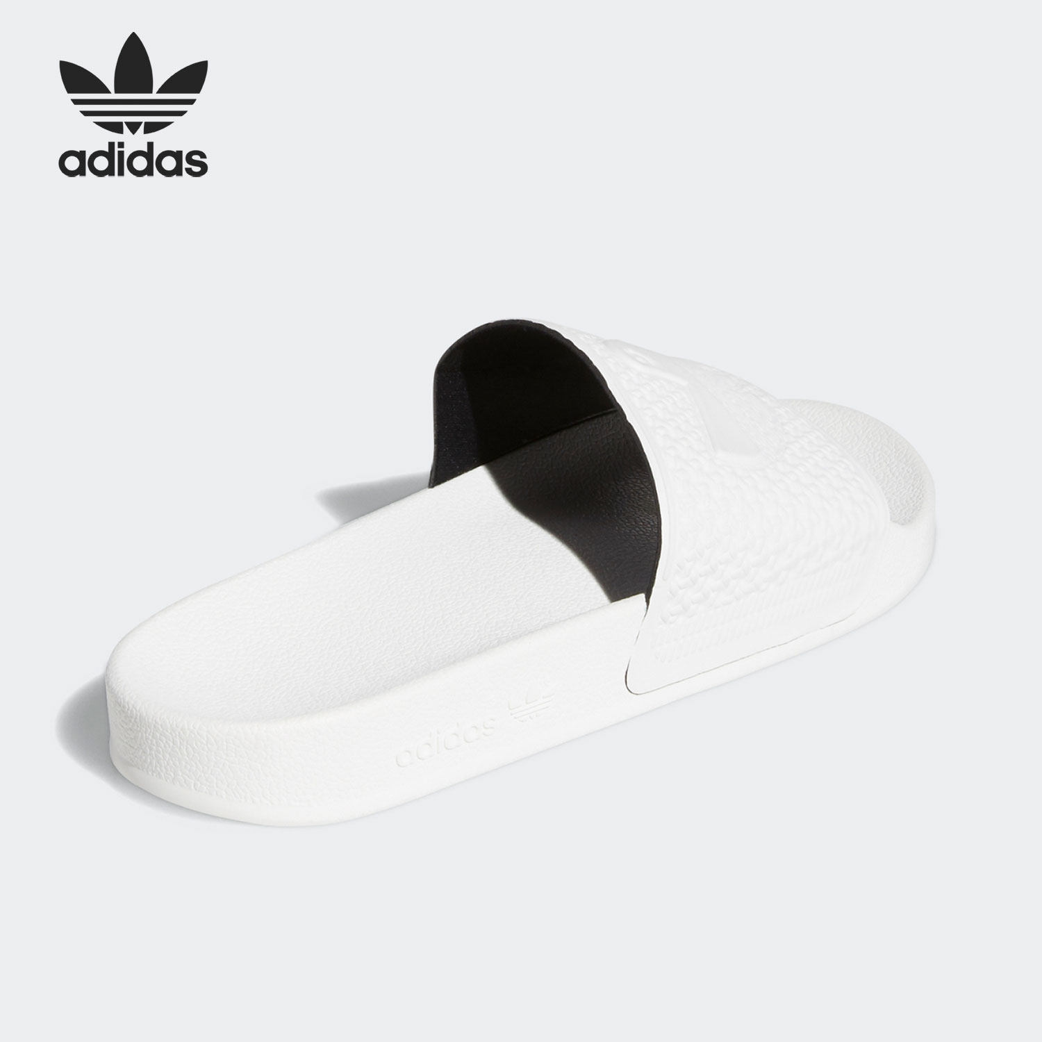 Adidas/阿迪达斯正品三叶草SHMOOFOIL SLIDE 男女运动拖鞋 H03372,淘宝优惠券,粉丝福利购,淘宝优惠卷
