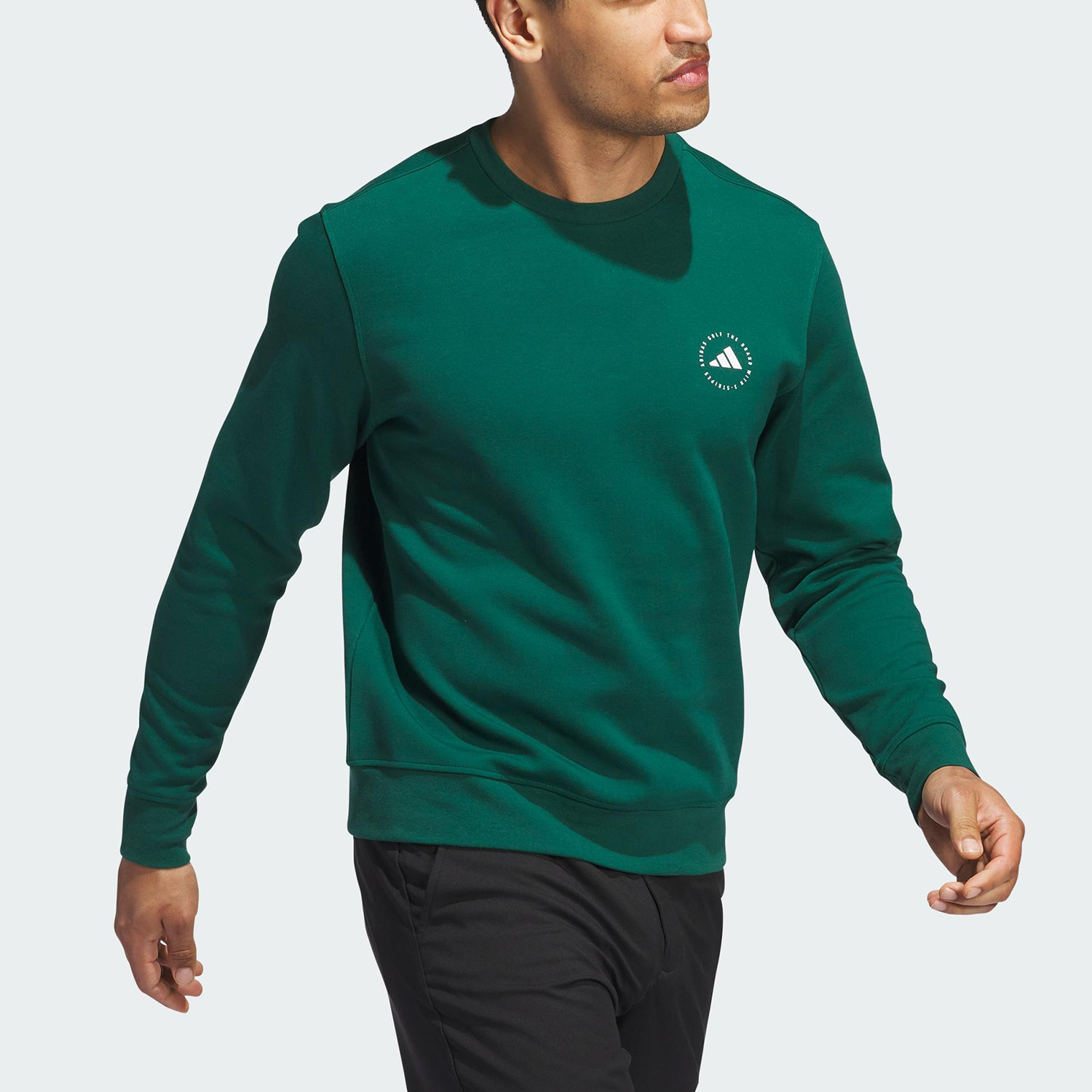 Adidas/阿迪达斯正品运动男士复古透气圆领套头卫衣IW2396,淘宝优惠券,粉丝福利购,淘宝优惠卷