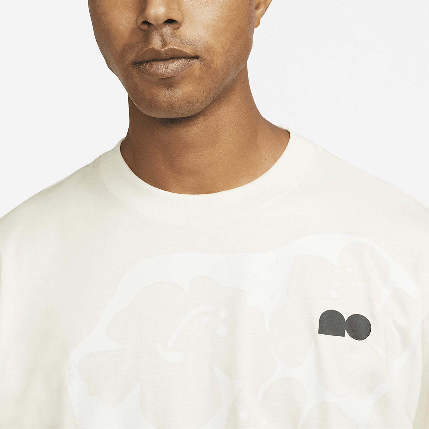 Nike/耐克正品2023夏季男子印花宽松运动短袖T恤DX2043-113 - 图1