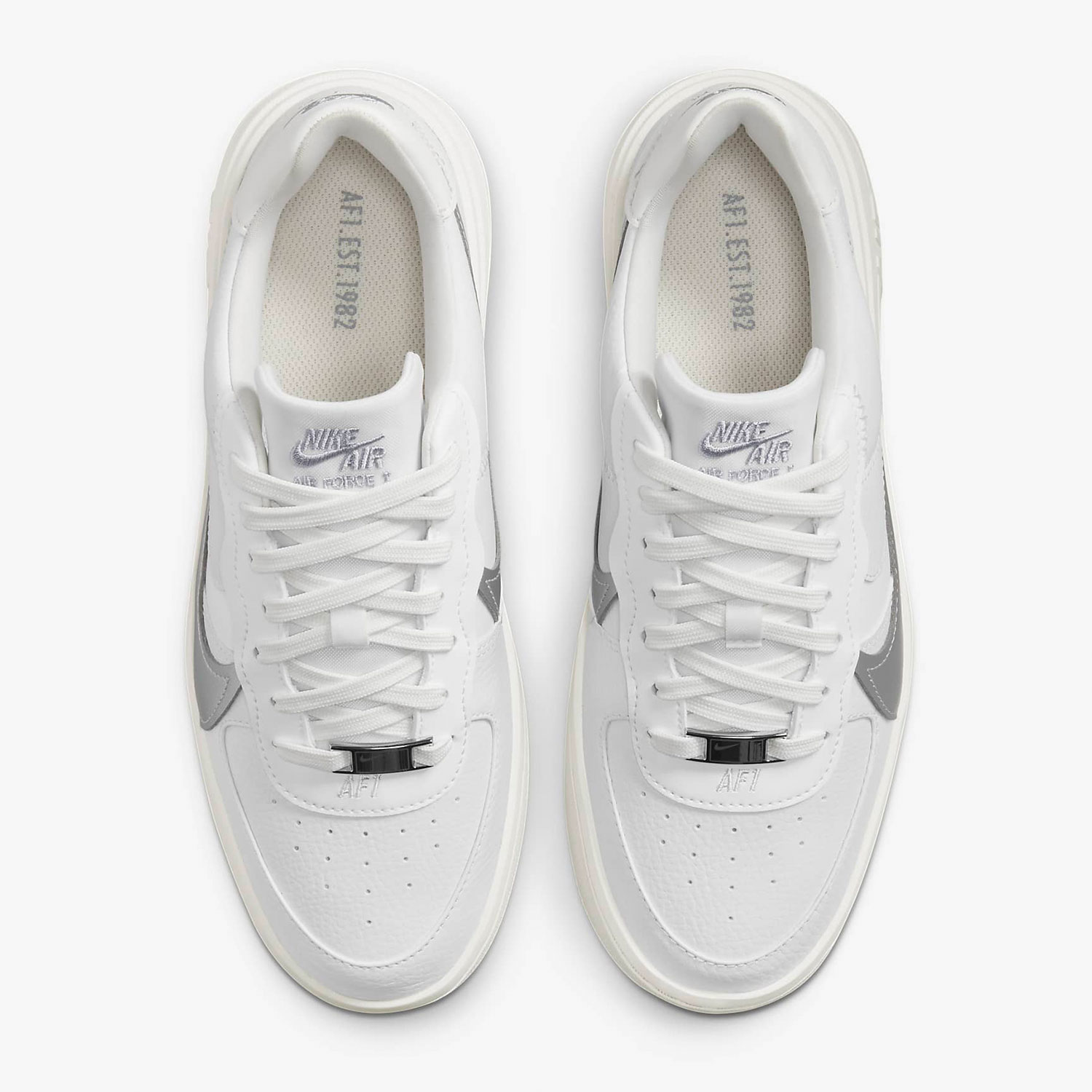 Nike/耐克正品AF1 PLT.AF.ORM女子运动时尚休闲鞋DJ9946-101 - 图2