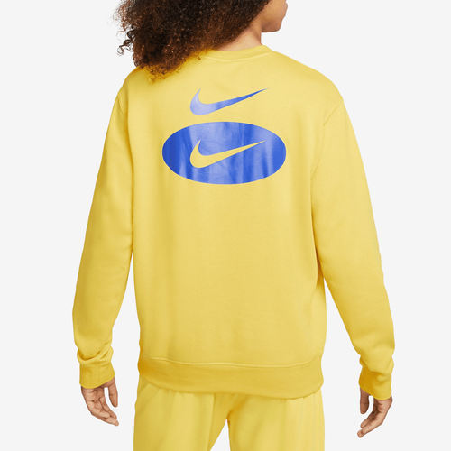 Nike耐克正品Swoosh League男圆领套头刺绣卫衣DM5460-709 - 图1