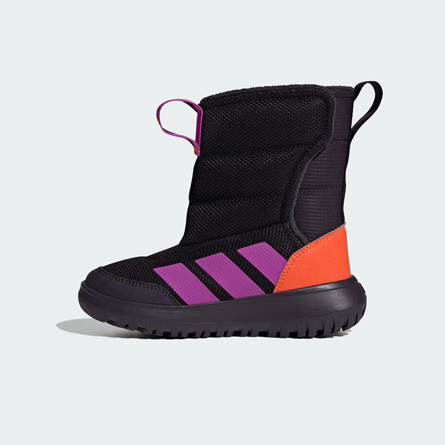 Adidas/阿迪达斯正品2025秋冬款小童运动加绒高帮保暖棉鞋JQ2633,淘宝优惠券,粉丝福利购,淘宝优惠卷