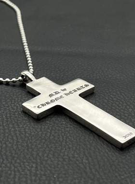 s925纯银高级感复古千眼恶魔项链中号欧美嘻哈个性吊坠经典款潮牌