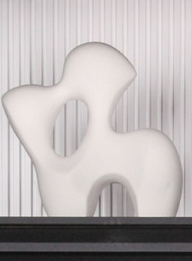 轻奢样板间客厅书房书柜陶瓷饰品摆件创意类高级设计感组合摆设