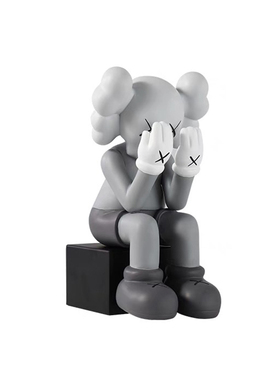 现代轻奢样板间软装客厅卧室飘窗暴力熊装饰品托盘收纳搭配组合