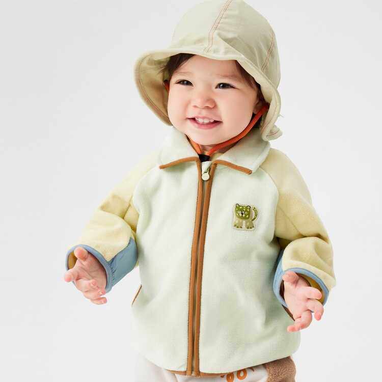 折扣婴幼儿宝宝儿童加绒外套秋款上衣男女童衣服2025春秋新款加厚,淘宝优惠券,粉丝福利购,淘宝优惠卷