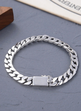 时尚潮流个性古巴链简约百搭男女