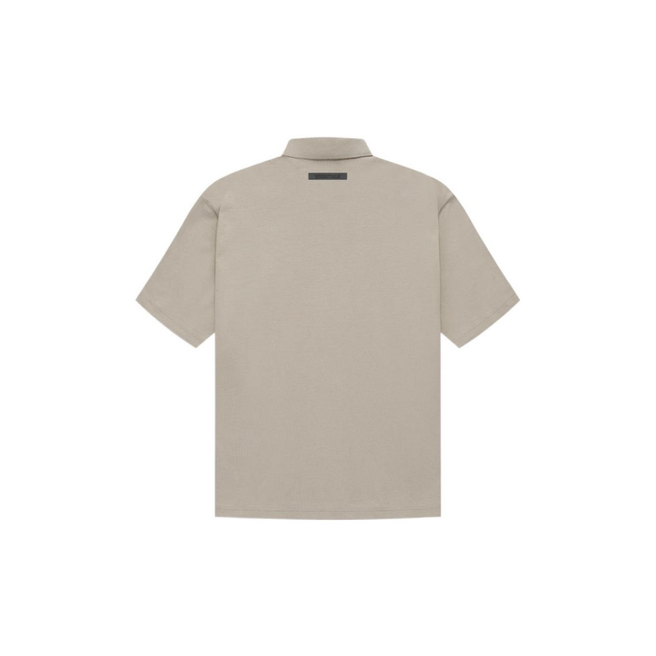 FEAR OF GOD FOG ESSENTIALS 21FW胸前小标logo反光短袖T恤polo衫 - 图0