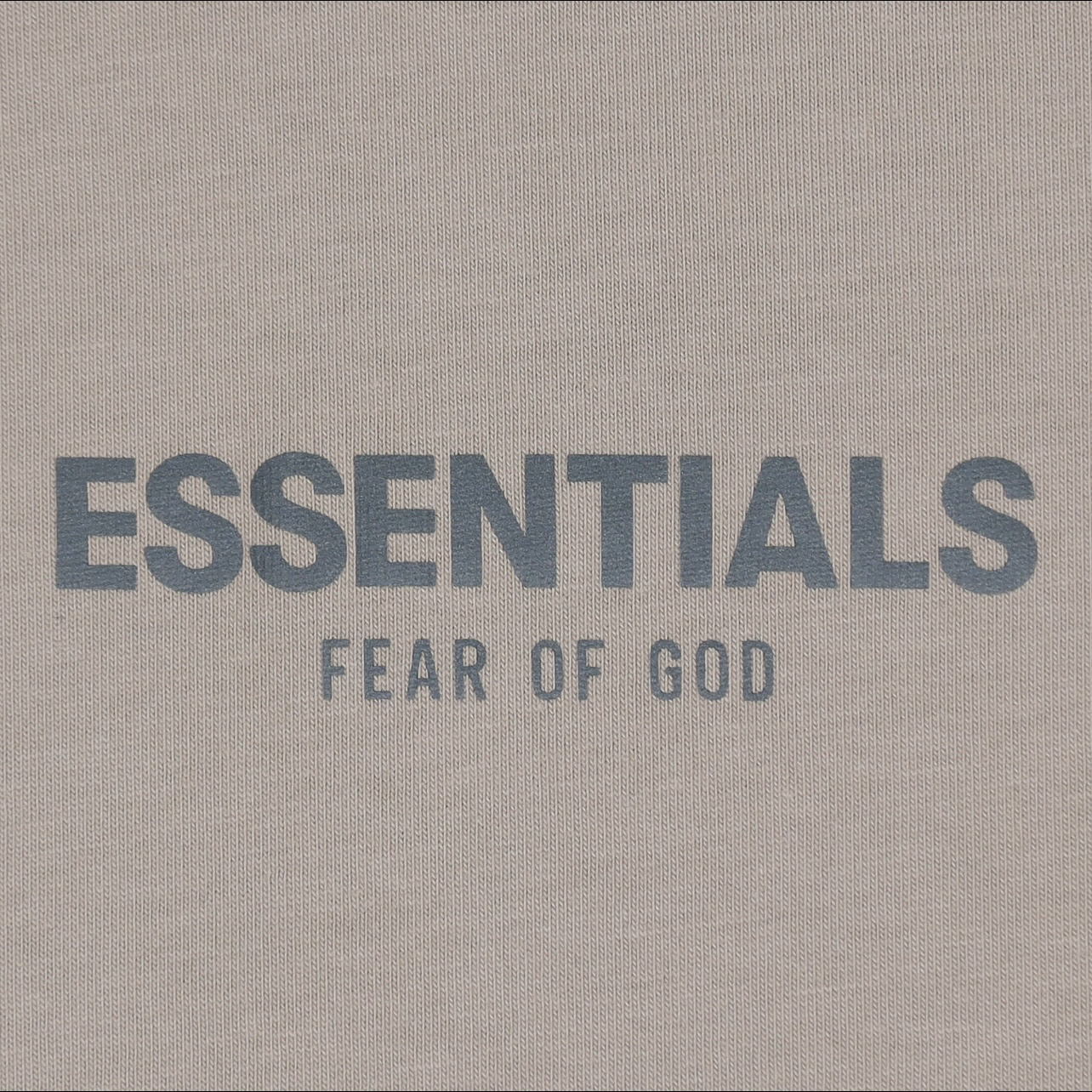 FEAR OF GOD FOG ESSENTIALS 21FW胸前小标logo反光短袖T恤polo衫 - 图3