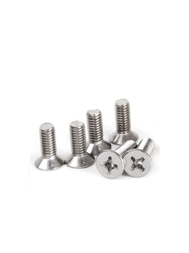 304不锈钢十字平头螺丝钉沉头螺栓电子小M1M2M3M4M5M6M8M10M12mm - 图3