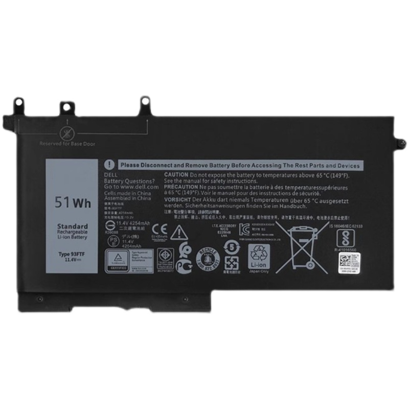 适用戴尔E5280 E5290 E5480 E5580 M3520 M3350 93FTF笔记本电池 - 图3