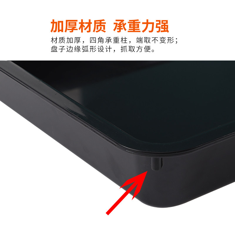 Special food hygiene and safety for cold fresh meat on thickened trays