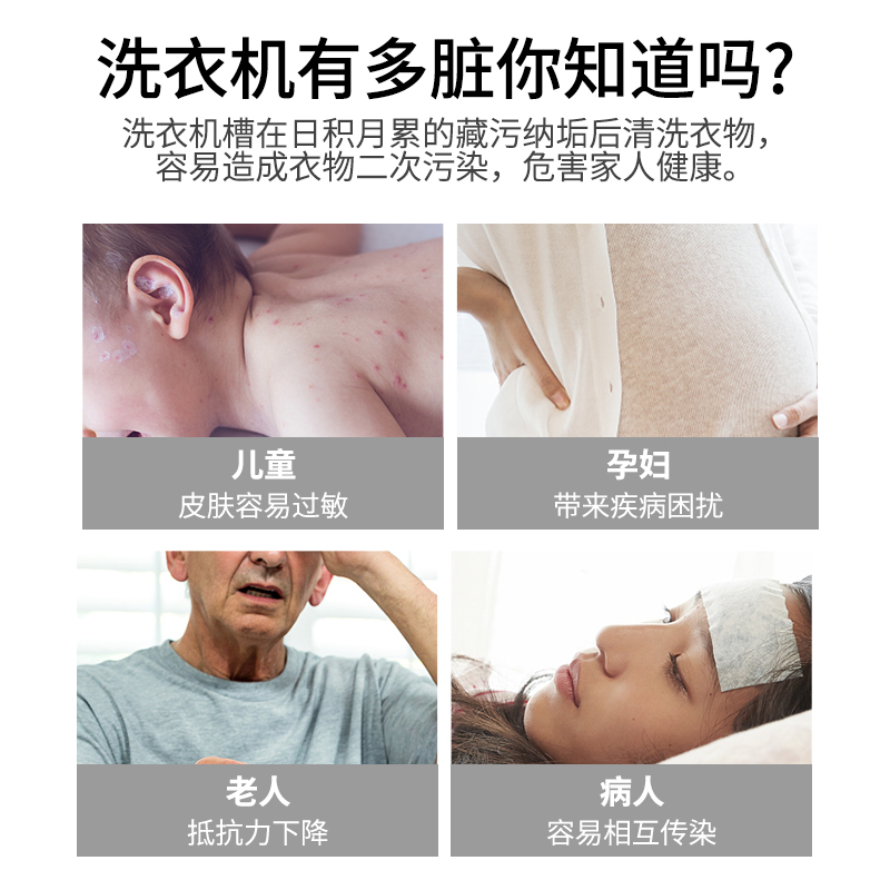 洗衣机刷子清洗内筒刷清洁内筒壁专用清洗刷子清洗洗衣机专用工具 - 图2