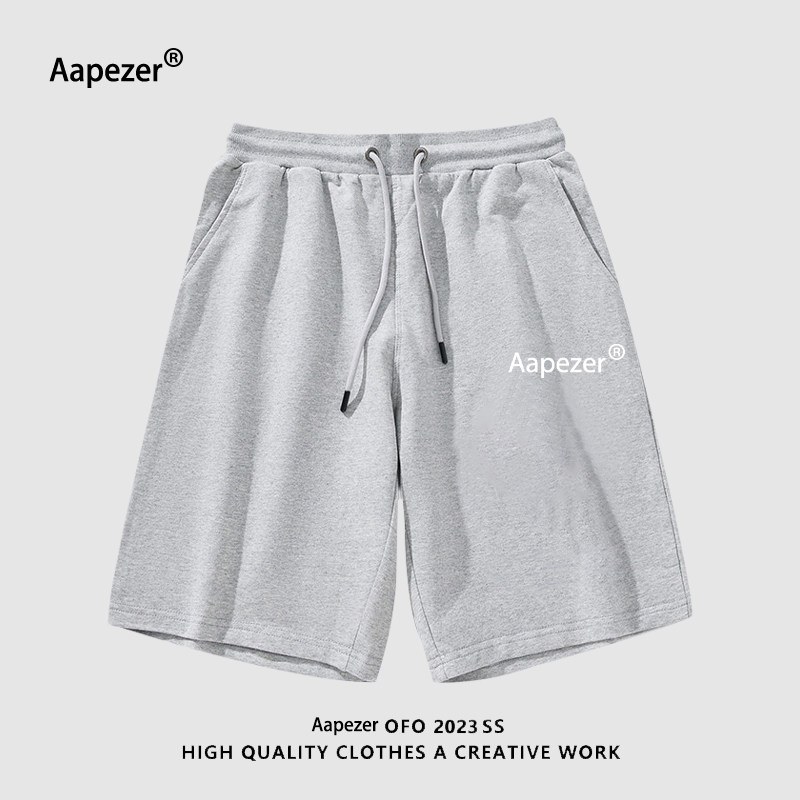 aapezer夏韩版潮流束脚卫裤短裤 aapezer休闲裤