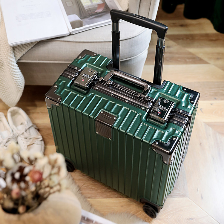 18寸16迷你商务20横款万向轮登机箱 巨友箱包旅行箱