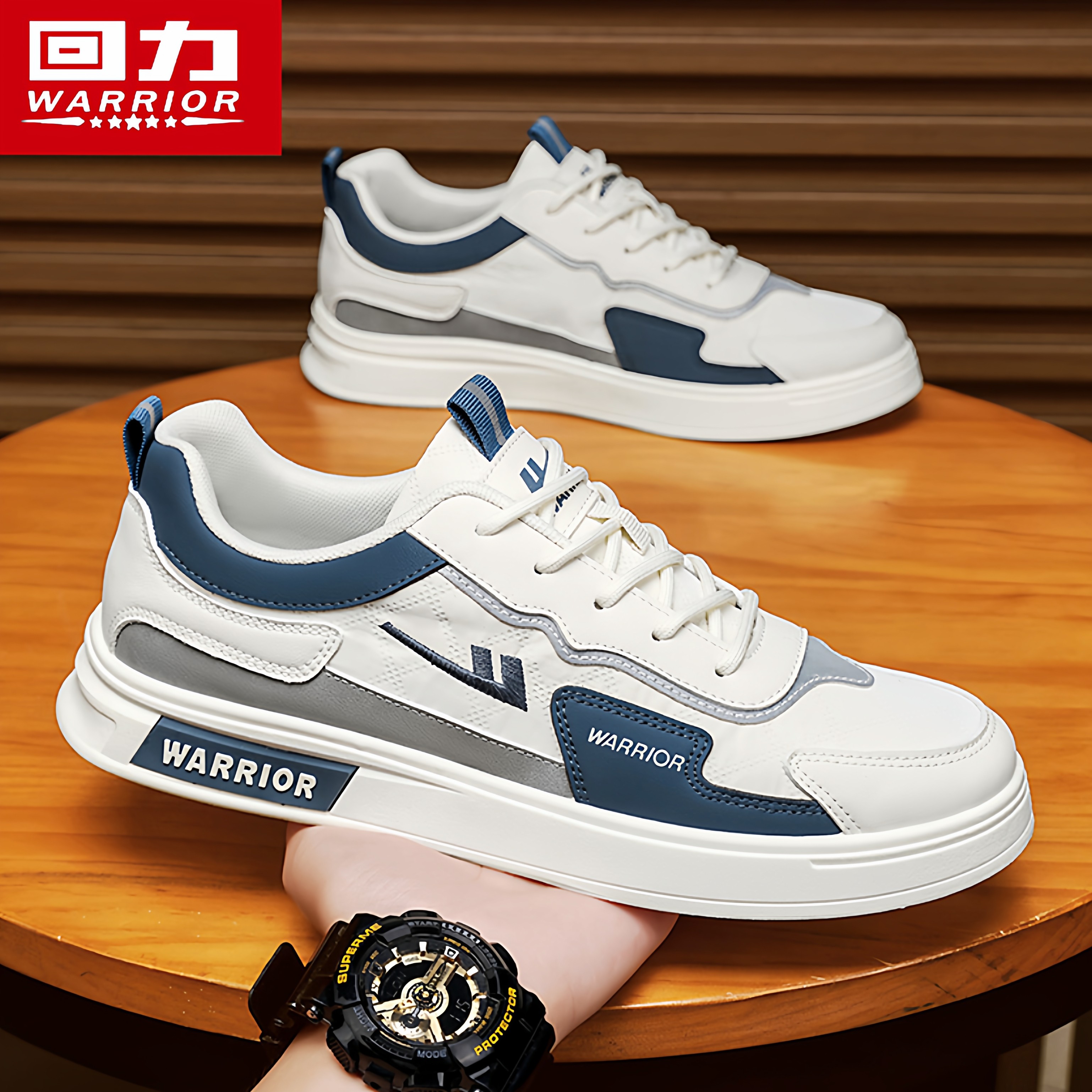 回力男鞋秋季潮流百搭高级感平板鞋男士休闲运动厚底增高小白潮鞋,淘宝优惠券,粉丝福利购,淘宝优惠卷