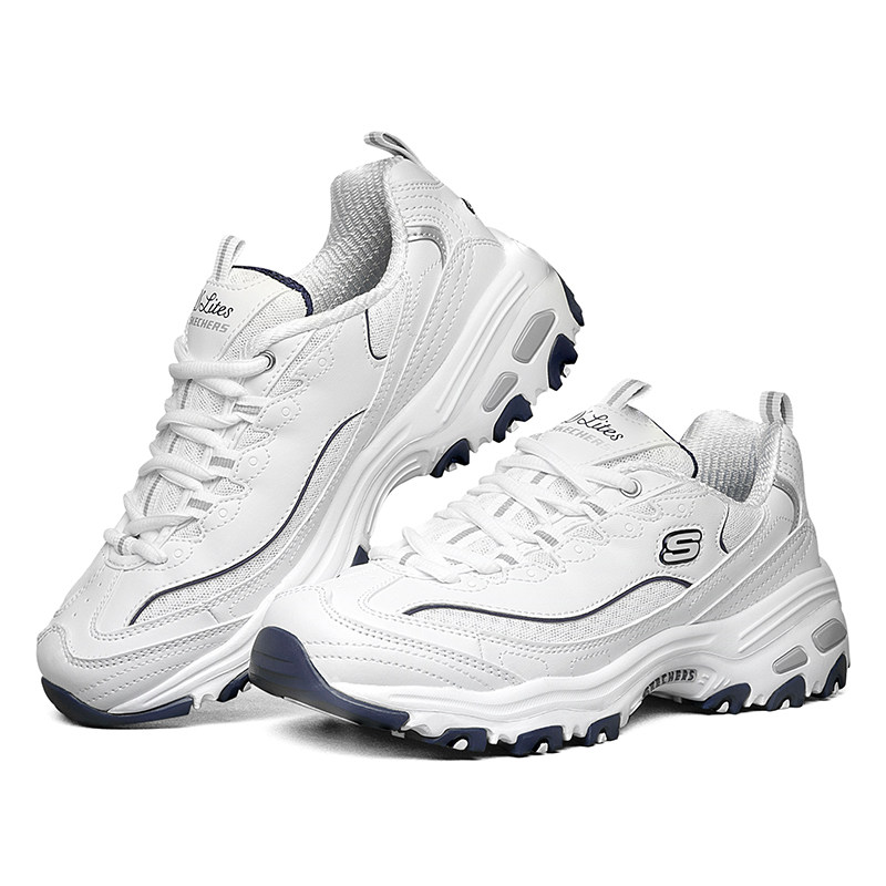 skechers春夏季款小白熊运动鞋女鞋 skechers斯凯奇蔚亚时尚休闲鞋