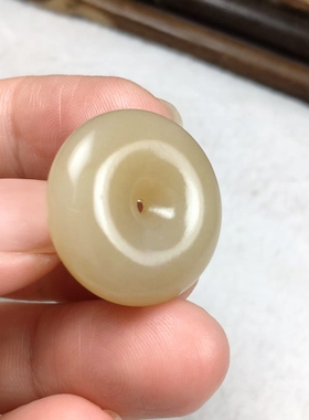 和田玉平安扣吊坠全新包邮