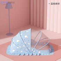 Baby All-hood Child Mongolia Bab Anti-fall bed mosquito net new and free of installation Anti-mosquito hood girl baby special