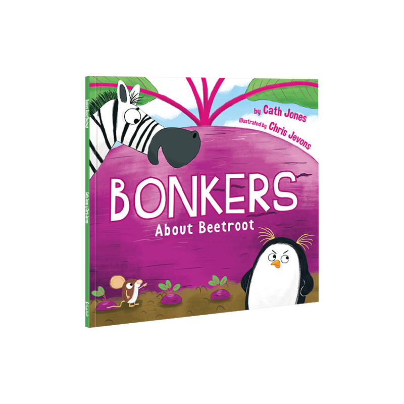 盖世童书 疯长的甜菜根BONKERS About Beetroot 点读版 原版进口英语早教阅读故事书启蒙儿童英文绘本支持小怪兽点读笔心智麦田 - 图1