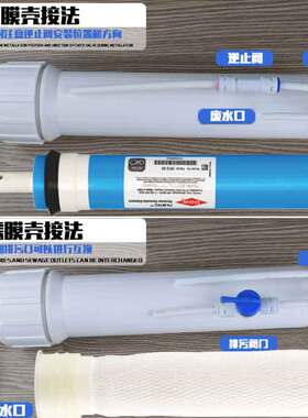 净水器滤芯1812膜壳3013纯水机反渗透RO膜3012家用售水机通用配件