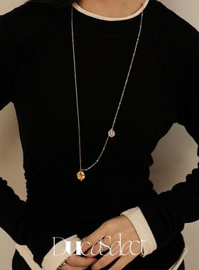 灵露系列锁骨链DucoSelect白水晶