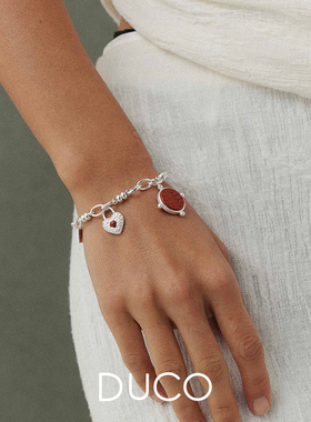 Amorflora系列多元素纹理手链