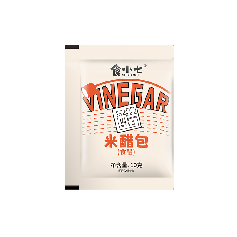 食小七小醋包外卖小包10g*1000小袋饺子蘸料打包香醋米醋陈醋商用-图2