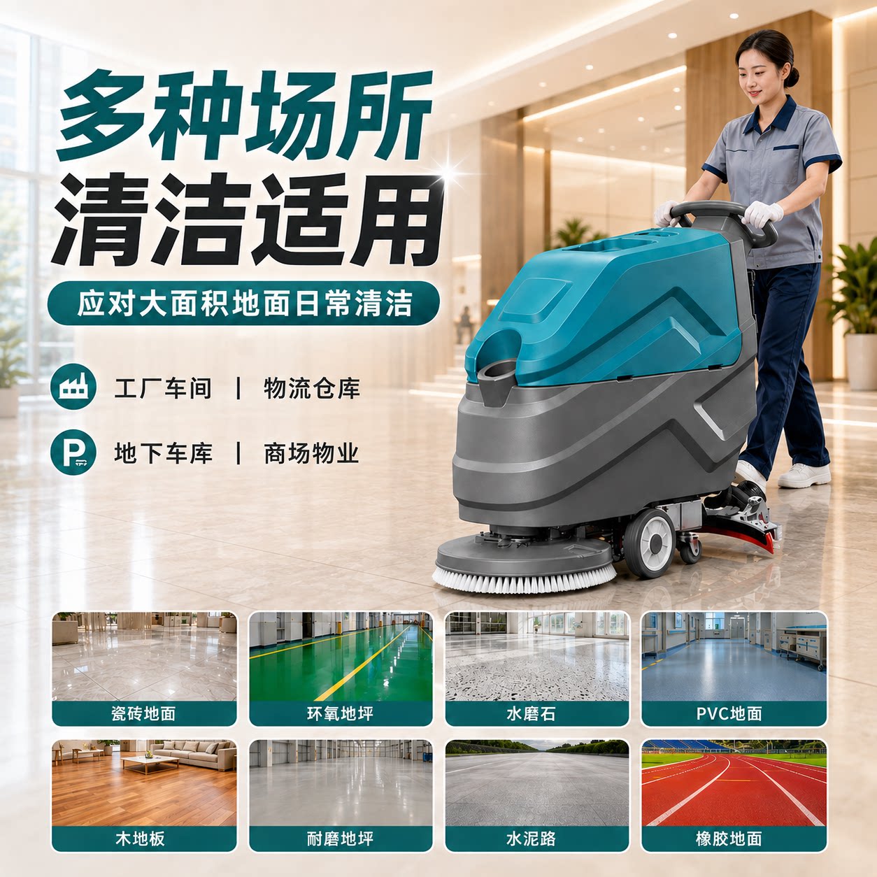 Canabo floor washing machine factory direct sales include 13% special ticket
