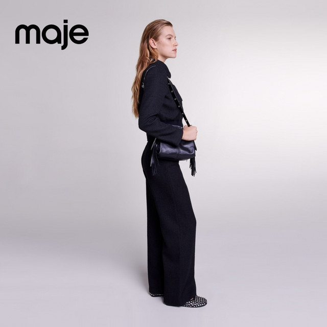 Maje short tweed jacket