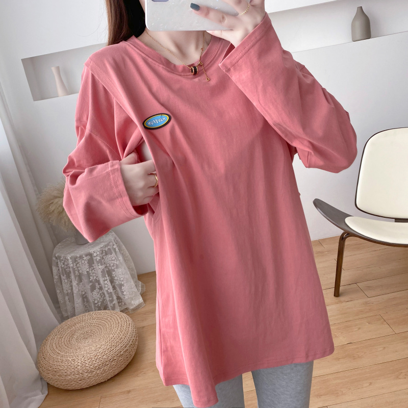 纯棉哺乳衣外出长袖T恤中长款辣妈秋装喂奶衣服产后哺乳打底衫春,淘宝优惠券,粉丝福利购,淘宝优惠卷