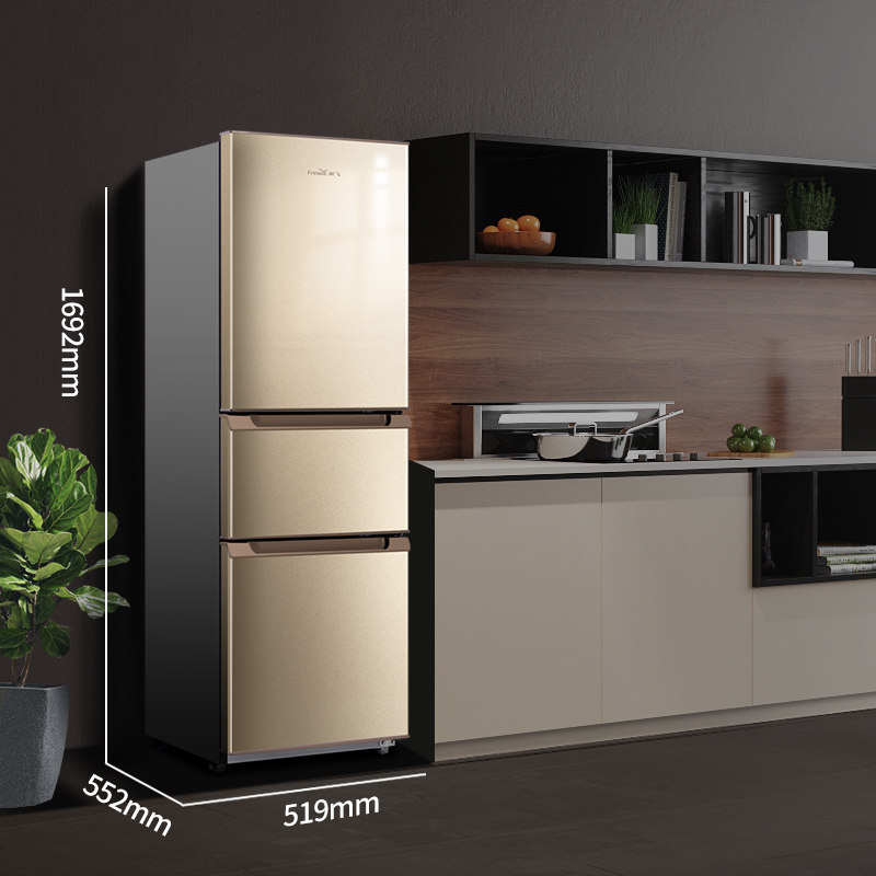 新飞bcd-209三门小型家用电冰箱 名丰电器厨房冰箱