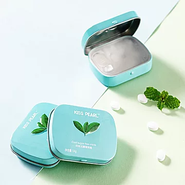 kisspearl无糖薄荷糖口味任选10[20元优惠券]-寻折猪