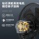 Diamond brand electric fan floor-standing fan silent household living room vertical commercial industrial large wind shaking head fan BY