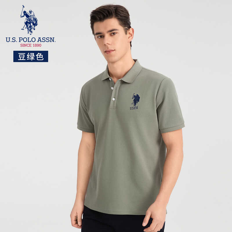 【花花推荐】U.S.POLO ASSN.短袖翻领Polo衫US24P998 - 图1