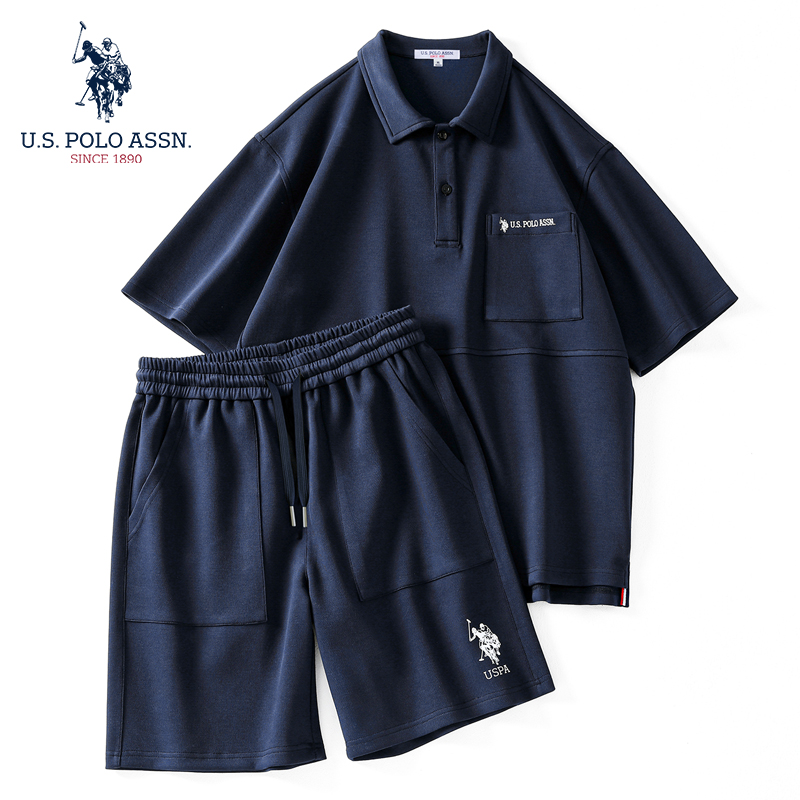 【花花推荐】U.S.POLO ASSN.男女百搭时尚休闲套装US532