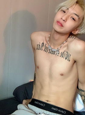 网红镶钻翅膀蹦迪新款锁骨链珍珠