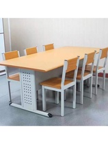 Book Room Reading Room Table And Chairs Modern Minima Reading Table School Double Desk Sub can splice rectangular table
