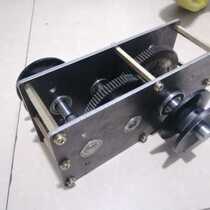 New Products Hand Generator Speed Gear Gearboxes Wind Hydro Power Transmission Diy Belt Wheel Gearbox Reduction Box Can