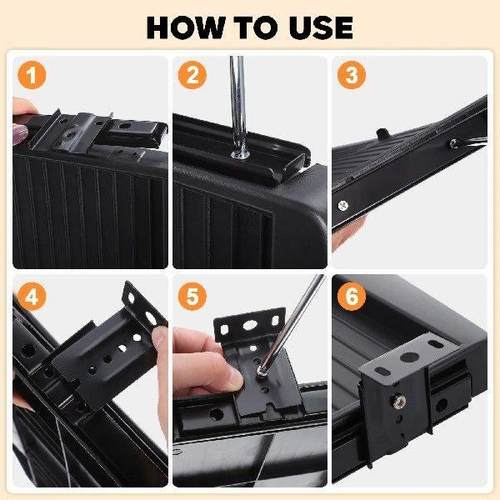 Computer Keyboard Stand under Desk Drawer Pull Out Tray - 图2