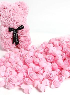 3.5cm Foam Rose Artificial Flowers Home Decor Wedding Decora