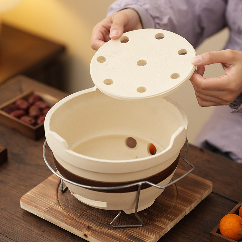 围炉煮茶器烤火炉套装陶瓷罐罐烤奶茶壶全套家用室内户外烧烤碳炉,淘宝优惠券,粉丝福利购,淘宝优惠卷