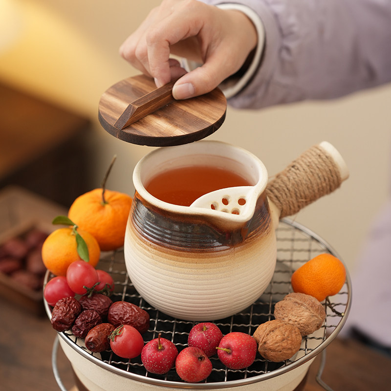 围炉煮茶器烤火炉套装陶瓷罐罐烤奶茶壶全套家用室内户外烧烤碳炉,淘宝优惠券,粉丝福利购,淘宝优惠卷