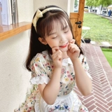 Заколка для волос с бантиком, детский ободок, милый аксессуар для волос для принцессы, в корейском стиле